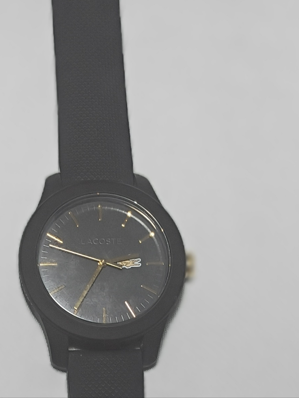 Lacoste Women's Watch Black Silicone Strap, Model 2001064 